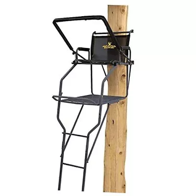 RE658 Jumbo Jack 1-Man Ladder Stand 17’1” Height Wide Flip-Up TearTuff Mesh  • $361.30