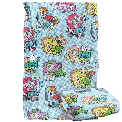 My Little Pony Pop Art Pattern Silky Touch Super Soft Throw Blanket • $36.99