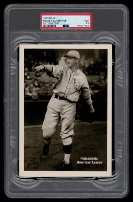 1929 R316 5 X 7 Photos Set-Break Mickey Cochrane PSA 3.5 VG+ • $83.26