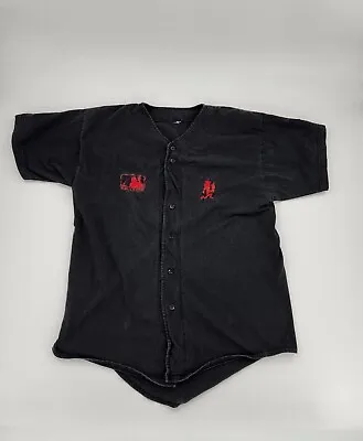Vintage Psychopathic Records Black Baseball Shirt Sz XL Hatchet Man Juggalo ICP  • $59.99