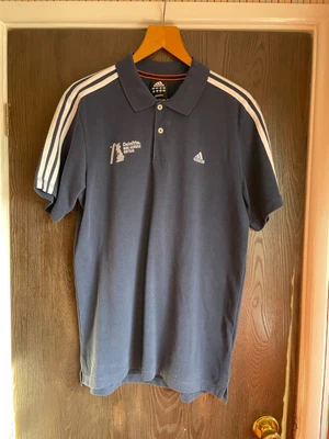 £5 • Buy Adidas Deloitte Ride Across Britain Cycling Polo Shirt L