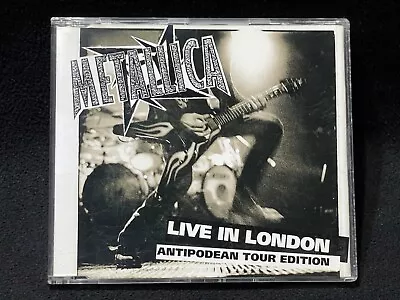 Metallica Live In London (Antipodean Tour Edition) 4-Track Promo CD Sampler 1998 • $14.99