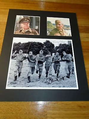 Dads Army David Croft & Jimmy Perry Genuine Signed Autographs UACC  AFTAL • £199.99