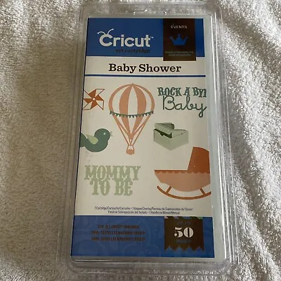 Cricut Cartridge BABY SHOWER New Sealed Events 2001234 • $17.76