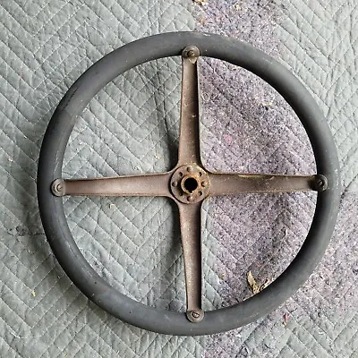 Antique Original Ford 16  Model T Steering Wheel Rat Hot Rod USA Car Parts • $75