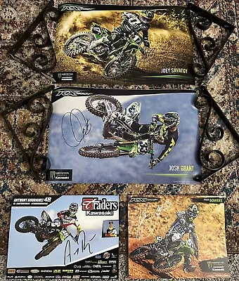 Monster Energy / Traders Kawasaki Signed Posters • $40