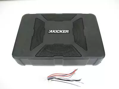 KICKER Hideaway HS8 8  150W Car Audio Powered Subwoofer Sub Enclosure • $139.99