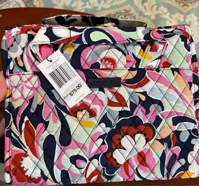 Vera Bradley Mod Paisley Foldable HANGING ORGANIZER Blue (New & Sealed) • $50