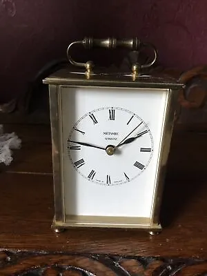 £45 • Buy Vintage Metamec Brass Quartz Carriage Clock  Second Hands Rare Granada Tv Frisby