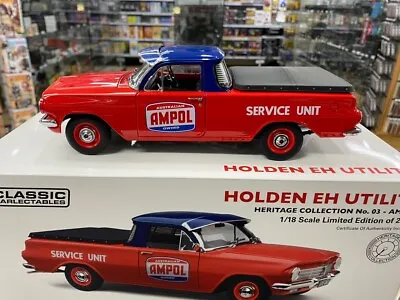 37866 HOLDEN EH UTILITY UTE AMPOL HERITAGE COLLECTION No. 3 1:18 SCALE MODEL CAR • $289
