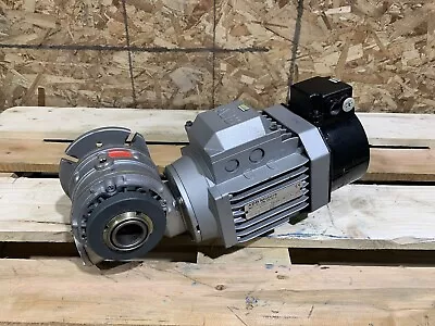 ABB 0.75kW 3-Phase AC Electric Motor Gearbox 141RPM Gear Motor Reducer • £165