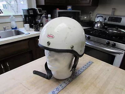 Vintage Bell Shorty Helmet Metal Flake As Is 60s 70s Motorcycle Toptex • $112.50