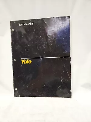 Yale Forklift Parts Manual Mpe 060 080 S/lc 1557  • $29.99