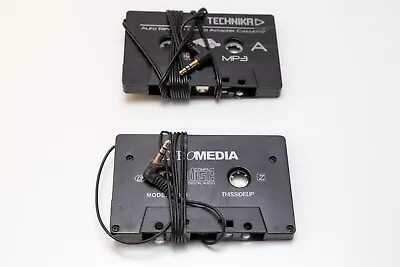 £6.45 • Buy 2x CAR AUDIO TAPE CASSETTE ADAPTER IPHONE IPOD MP3 CD RADIO NANO 3.5mm JACK AUX