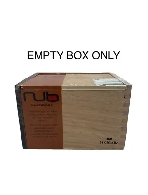 Nub Habano 460 Empty Cigar Box Only Hand Made In Esteli Nicaragua -  Used Good • $5.99