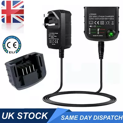 Battery Charger Lithium-Ion Replace For Black And Decker LBXR20 14.4V 18V 20V UK • £12.99