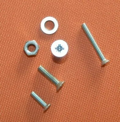 Countersunk Machine Screws Pozi Nuts Bolts M2 And M3.5 Zinc Plated Hex Nuts • £6.24