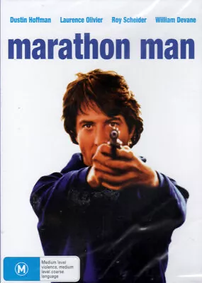 Marathon Man - Dustin Hoffman Laurence Olivier Roy Scheider - New & Sealed DVD • $9.55