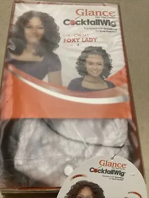 Glance Cocktail Wig Drawstring Foxy Lady CW041 • $16