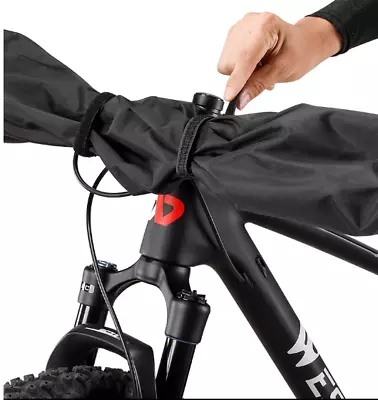 WEST BIKING Universal Handlebar Waterproof Protective Cover For E-bike Bicycle • £5.89