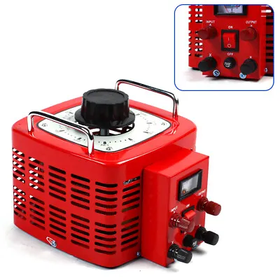 TDGC-3KVA Variac Transformer Variable AC Voltage Regulator 3000VA 110V 0-130V • $93.10