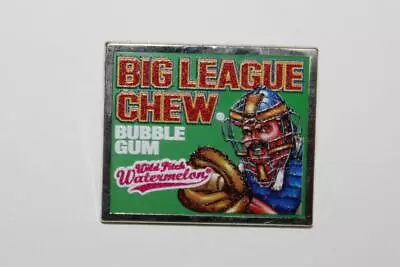 New Era X Big League Chew Pin WILD PITCH WATERMELON Bubble Gum Baseball Hat Pin • $21.65