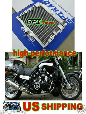 Aluminum Radiator Yamaha V-max/vmax Vmx1200 Vmx12 1985-2007 06 2005 2004 2003 • $73.50