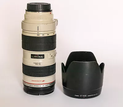 Canon EF 70-200mm F/2.8 L Usm Lens • $695