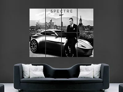 James Bond Spectre Movie 007 Image Wall Poster Art Picture Print Large  Huge • £18.75