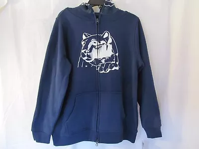 NWT Boy's PENN STATE NITTANY LIONS ZIP UP HOODIE Mesh Mask Hoodie Size Large • $19.99