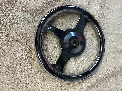  Pedal Car Replacement Chrome Three  Spoke Steering Wheel Murray • $40