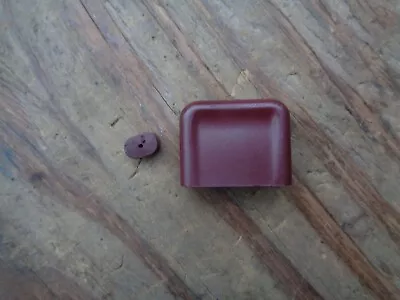 VOLVO 740 760 940 960 DOOR HANDLE  Interior  RED With Screw And Plug 3503173 • $3