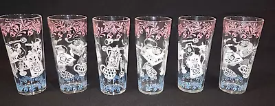 Lot Of 6 Hazel Atlas Country Kitchen Tumblers Mid Century Drinking Glasses • $24.50