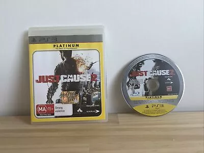 Just Cause 2 Sony Playstation 3 PS3 No Manual 🎮 Free Postage • $5.50