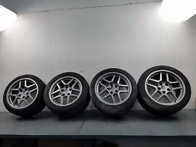 2003 Chevy Corvette C5 Z06 OEM Speedline 17  / 18  Wheel / Tire Set #1784 • $1299.99