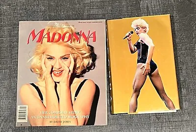 Madonna 1991 Book Complete Story An Unauthorized Biography Magazine & Hardback • $8.45
