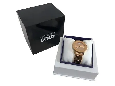 Movado Bold Rose Gold Watch (HE3029098) • $161.88