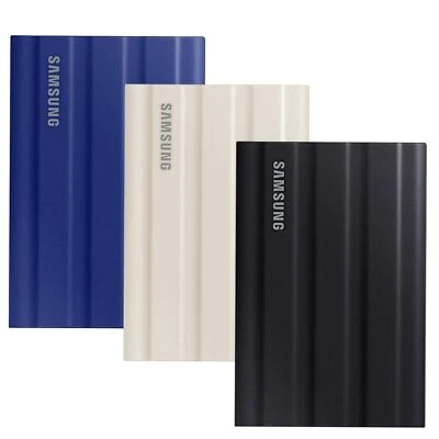 $225.20 • Buy Samsung T7 Shield USB 3.2 IP65 1TB 2TB Durable Portable External SSD 1050MB/s