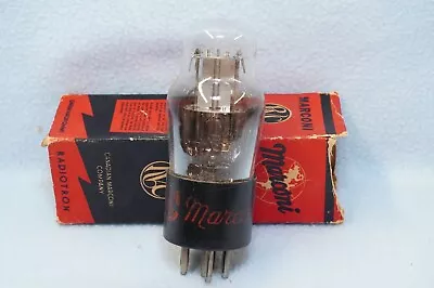 Vintage Nos Nib Marconi Canada 12y4 Tube - Tested • $25