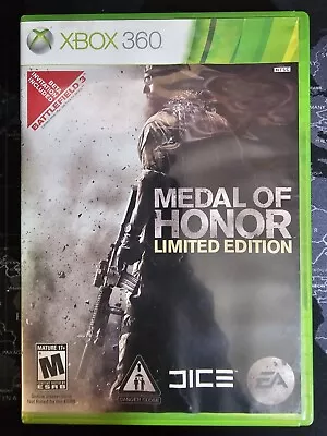 Medal Of Honor -- Limited Edition (Microsoft Xbox 360 2010) CIB TESTED • $1.99