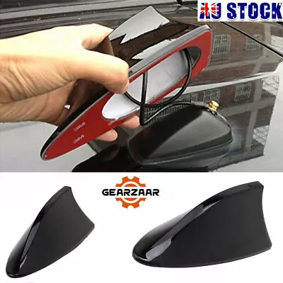 NEW Black Universal Auto Car Roof Radio AM/FM Signal Shark Fin Aerial Antenna AU • $11.68