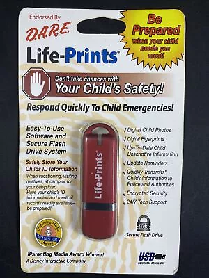 Life-Prints: Child ID Medical Records And Secure Document Storage - USB Disney • $9.99