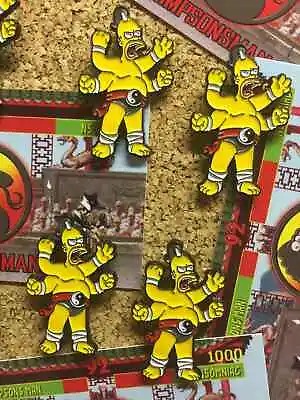 Homer Goro Mortal Kombat The Simpsons Pin • $9.99