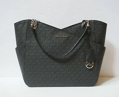 Michael Kors Jet Set Trave Large  Chain Shoulder Tote Bag Handbag Purse • $149