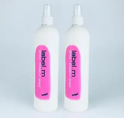 Lot Of 2 Bottles Label M Style + Straight Spray 500ml London (NEW) • $21.99