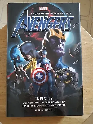 Avengers: Infinity Prose Novel By James A. Moore (2019 Hardcover) NEW  • $3.99