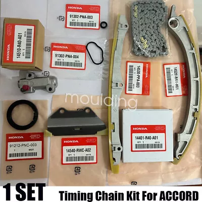Genuine Timing Chain Kit For ACCORD 2008-2012 ACURA TSX 2009-2014 2.4 K24 Set • $89.99