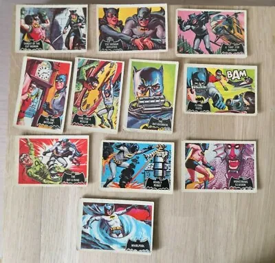 A&BC Gum BATMAN Cards 1966 !! Pick What You Need !!  • £2