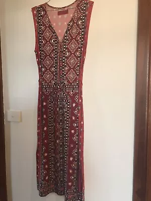 Tigerlily Size 12 Midi Dress Geometric Print • $20