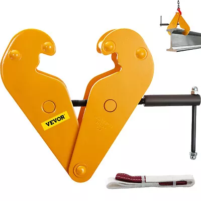 Beam Clamp I Beam Lifting Clamp 2200lbs/1tonHeavy Duty Beam Hangers In Yellow • $36.99